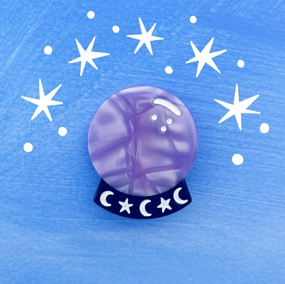 Crystal Ball Haarspange