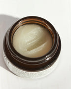 No. 271 Recovery Lip Mask – brauner Glasbehälter, weißes Etikett, cremige Textur, weißer Hintergrund – Lippenpflege
