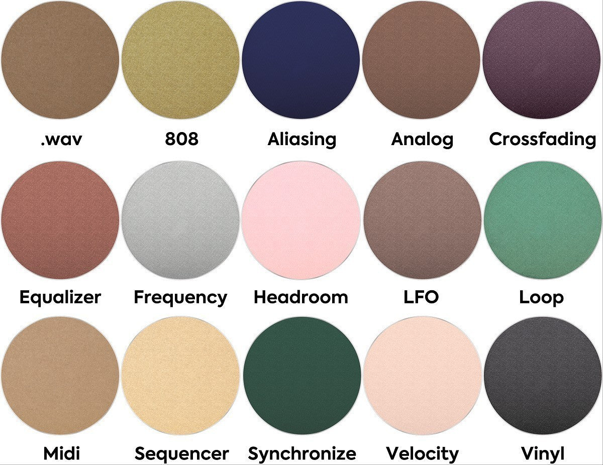 Natural Pressed Eye Shadow Aliasing Refill