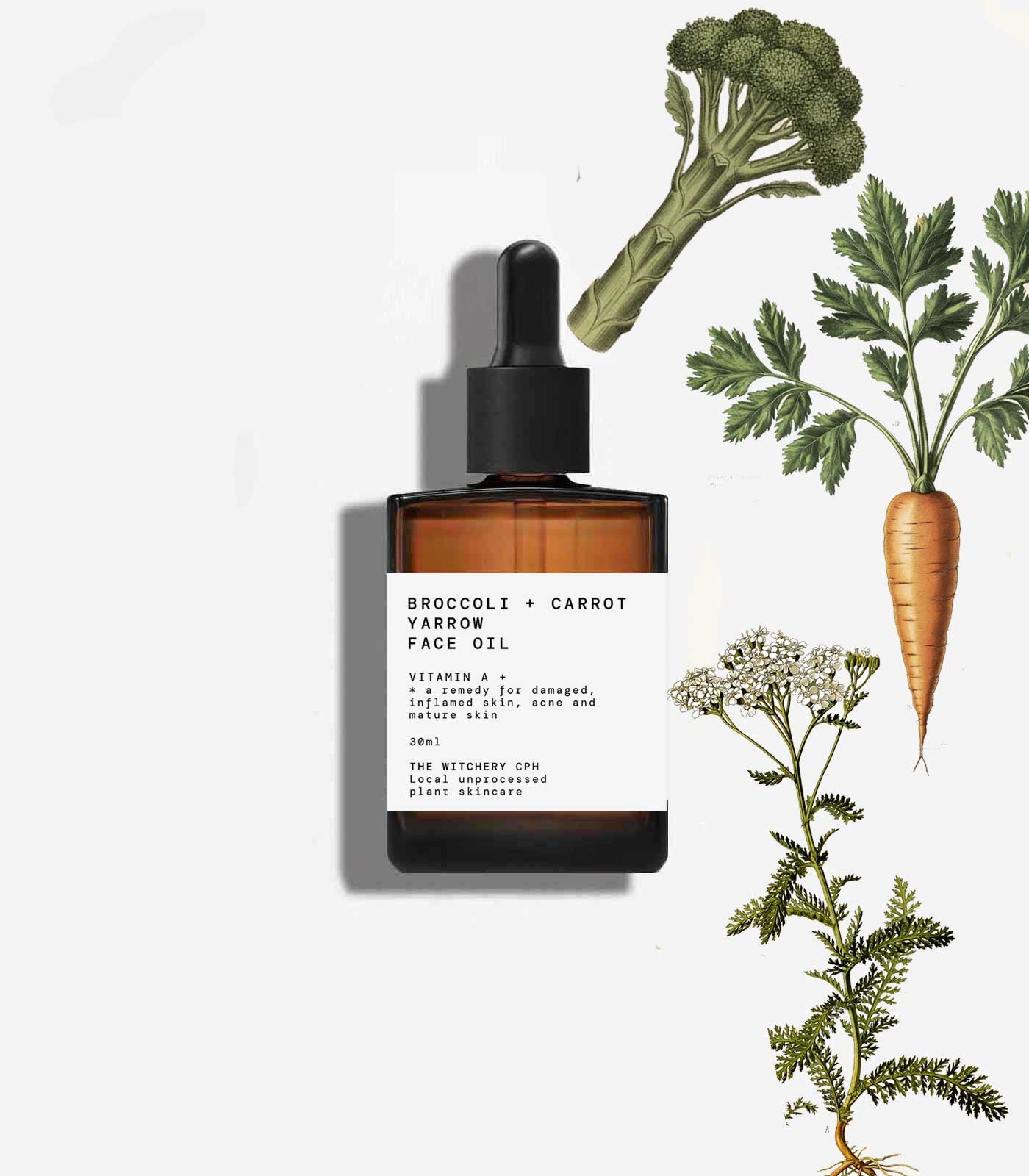 Broccoli + Carrot Yarrow Face Oil