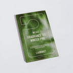 L:A Bruket No. 342 Fragrance Tag Winter Pine, a green cardboard fragrance tag on a white background, 13 g.